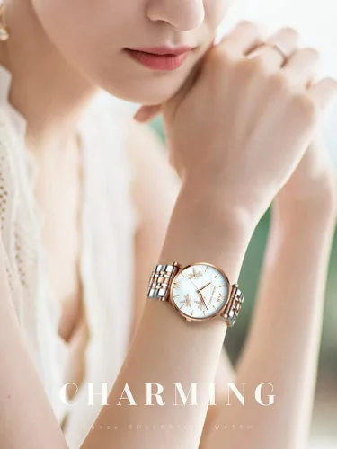 Miniatura 6 de Hannah Martin Reloj de moda para mujer, vestido de lujo, reloj de cuarzo para mujer, Moda de lujo