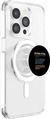 Miniatura 3 de Pura Vida Definition Happiness & Simple Life Centroamérica PopSockets MagSafe PopGrip para iPhone