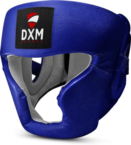 Miniatura 8 de DXM SPORTS Casco de boxeo para entrenamiento de MMA, Sparring Kickboxing, protector de cabeza de seguridad ajustable para Muay Thai, Karate