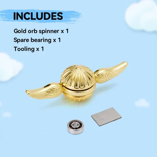 Miniatura 5 de Juguetes giratorios de metal para niños, lindos juguetes sensoriales para aliviar la ansiedad y el estrés, artículos de decoración para fiestas