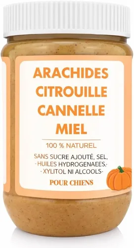 Miniatura 4 de Pumpkin Pup Buddy Budder, mantequilla de maní para perro 100% natural, golosinas saludables de mantequilla de maní para perros, fabricadas