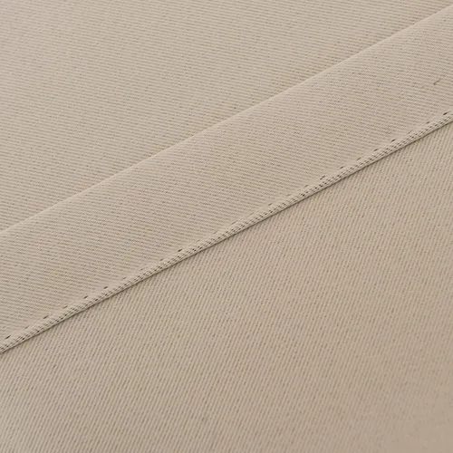 Miniatura 5 de INLINAS Cortinas opacas beige con superposición transparente, paneles térmicos y de reducción de ruido con ojales en la parte superior