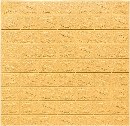Paneles de pared de espuma 3D, 5 azulejos que cubren 28.7 pies cuadrados, papel tapiz grueso de ladrillo para despegar y pegar para decoración de