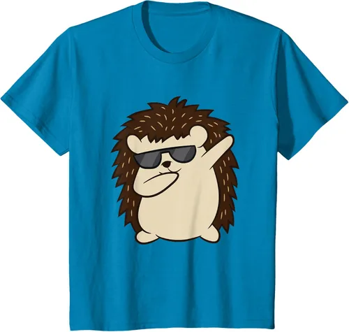 Miniatura 53 de Dabbing Hedgehog Funny Hedgehog Camiseta S