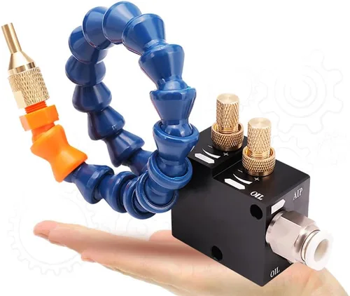 Miniatura 5 de CLAHJQX Sistema de pulverización de lubricación de refrigerante de niebla para enfriamiento de máquina/corte de metales con enfriamiento de máquina