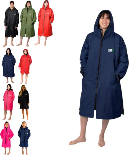 Miniatura 28 de COR Surf Swim Parka for Youth and Adults Heavy-Duty Weatherproof Swimming Jacket with Size Options for Men, Women and Kids