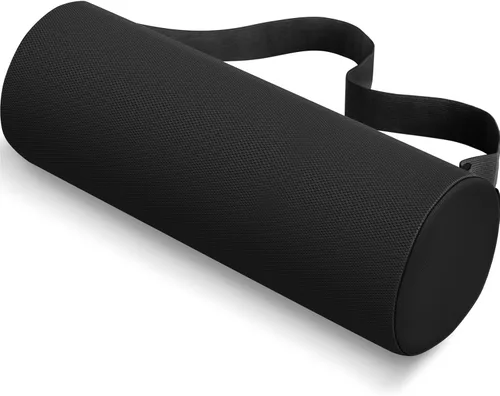Miniatura 20 de CushZone Cojín de asiento, almohada de soporte de rollo lumbar para silla de oficina, automóvil, silla de juegos, cojín de respaldo de espuma Gris