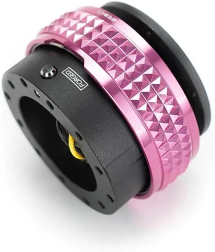 Miniatura 3 de NRG Innovations NRG-SRK-210BK-BK GEN 2.1 Adaptador de liberación rápida para volante, 6 agujeros y patrones de pernos 6x70 y 6x74mm Cuerpo Negro