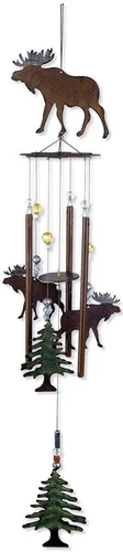 Miniatura 5 de Sunset Vista Designs Wilderness Wonders - Campanilla de viento rústica para cabaña, tamaño mediano