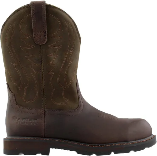 Miniatura 4 de ARIAT Groundbreaker 10014241 - Botas de trabajo sin cierre para hombre