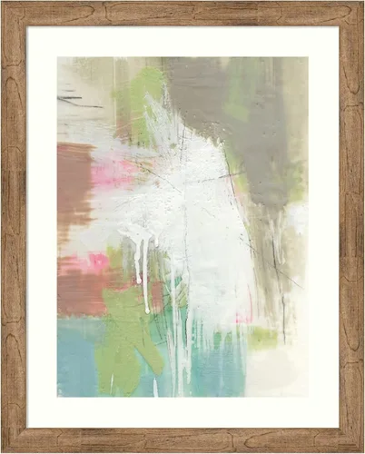 Miniatura 7 de Amanti Art Framed Wall Art Print 33x26 Retro Splash I by Jennifer Goldberger, Abstract Wall Art, Modern Contemporary Decor, Large Poster Painting