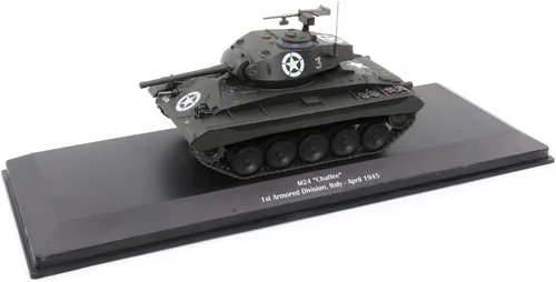 Miniatura 3 de M24 Chaffee 1ª División Blindada - Italia, abril de 1945 (escala 1:43)