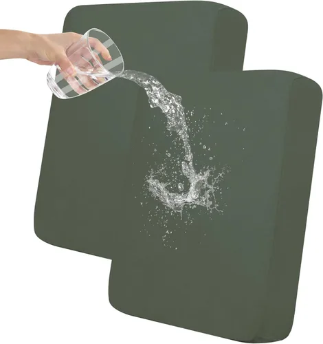 Miniatura 80 de Easy-Going - Fundas elásticas 100% impermeables para cojín de sofá, funda protectora para cojín de sofá, protector de muebles elástico para niños