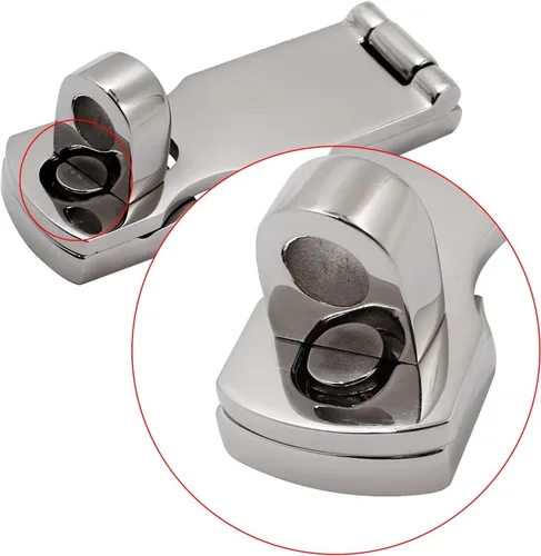 Miniatura 2 de SHENGHUISS Boat Door Lock Latch Anti-Rattle Lockable Hold Down Clamp Latch Marine Grade 316 Stainless Steel with Screws