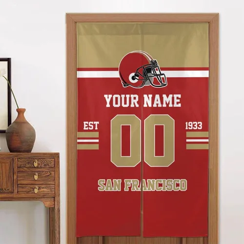 Miniatura 12 de Cortinas de puerta de Nueva Orleans, panel de cortina personalizado para puerta con número de nombre, cortina japonesa personalizada para New Orleans