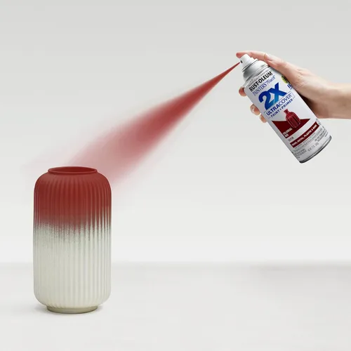 Miniatura 6 de Rust-Oleum Painter's Touch 2X Ultra Cover 334063 - Pintura en aerosol, 12 onzas, color rojo colonial satinado satinado colonial rojo
