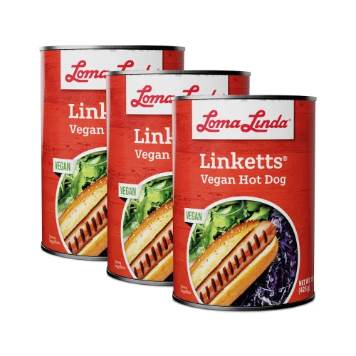 Miniatura 5 de Loma Linda - Carnes a base de plantas (Linketts® (15 oz.), paquete de 12