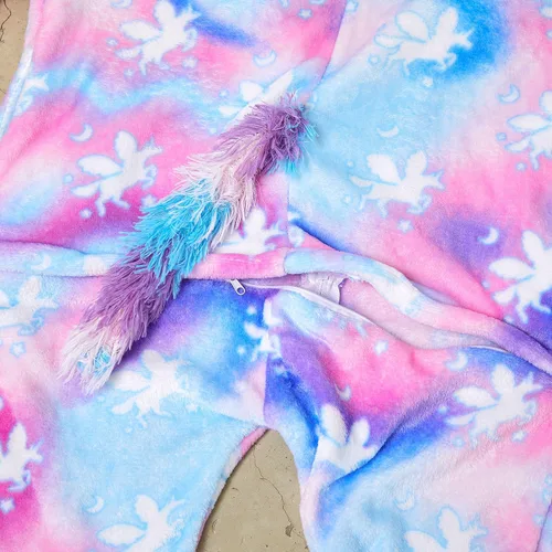 Miniatura 66 de Mameluco de unicornio para pijamas de animales, cosplay, disfraz unisex de Halloween