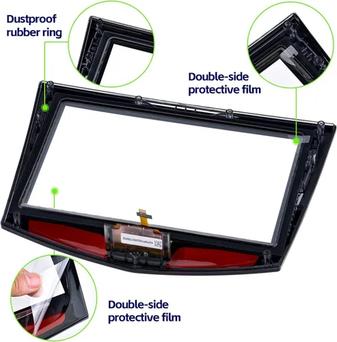 Miniatura 6 de Reemplazo de pantalla táctil CUE para Cadillac 2013-2017 ATS CTS ELR ESCALADE SRX XTS sin gel reemplaza pantallas + herramientas gratuitas
