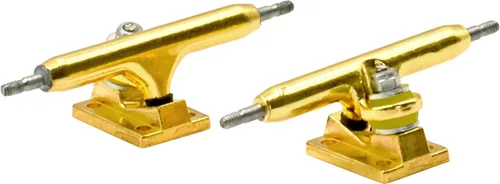Miniatura 20 de A1 Pro Fingerboard Trucks 36 mm 34 mm 32 mm con nueva base y copa de pivote (32 mm Azul bebé)