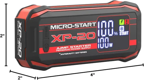 Miniatura 9 de Antigravity Batteries: Arrancador de 2000 A – Paquete de refuerzo de batería de litio de 12 V, caja de arranque portátil, para motores de hasta 10.0