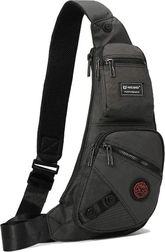Miniatura 55 de Nicgid Sling Bag - Mochila bandolera para hombre), LYSB01NH075BJ-SPRTSEQIP
