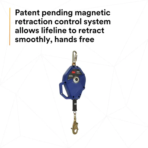 Miniatura 8 de 3M DBI-SALA Smart Lock Autoretráctil Lifeline 3503803, cable galvanizado, azul, 20 pies (19.7 ft) 1 Ea/Case