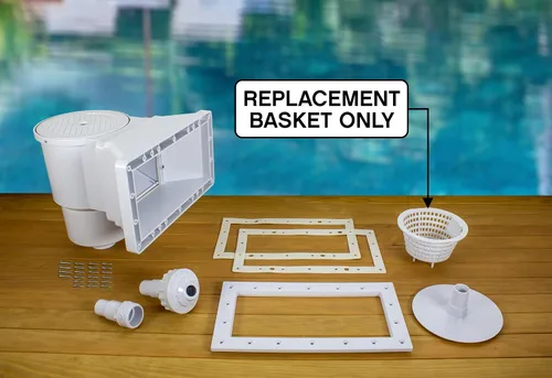 Miniatura 2 de Poolmaster 32344 Cesta de repuesto para desnatador de piscina de alto perfil, color blanco