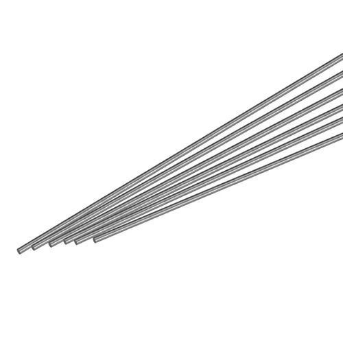 Miniatura 22 de MECCANIXITY Varilla de fibra de carbono, 0.020 in x 5.906 in para coche RC avión, herramienta de bricolaje, tubo de ala de brazo cuadricóptero