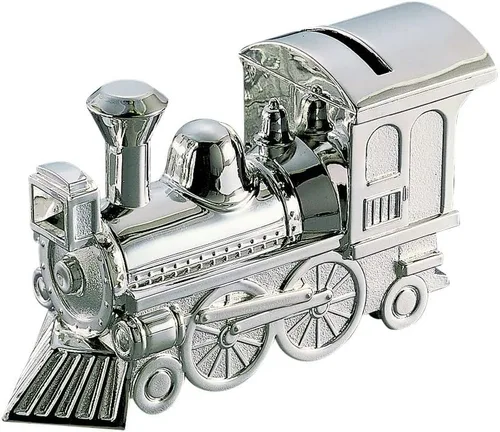 Miniatura 2 de Creative Gifts International Alcancía mezcladora de cemento Banco de monedas de plata para niños o adultos Escritorio de guardería o decoración