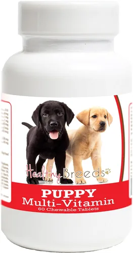 Miniatura 24 de Healthy Breeds Comprimido multivitamínico Pug Puppy Dog 60