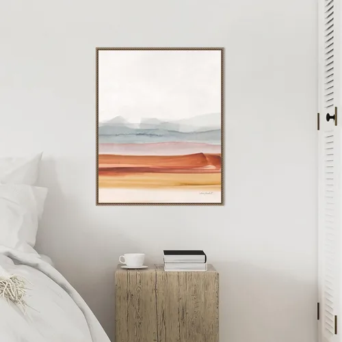 Miniatura 6 de Amanti Art Lienzo enmarcado para pared, 28 x 23 pulgadas, Sierra Hills 02 por Lisa Audit, lienzo enmarcado para pared, arte abstracto, decoración
