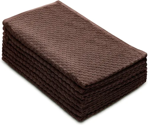 Miniatura 16 de Paquete de 4 toallas para cocina Euro-Cafe Cotton Craft, blancas, 100 % de algodón puro, Algodón, Blanco, paquete de de 12