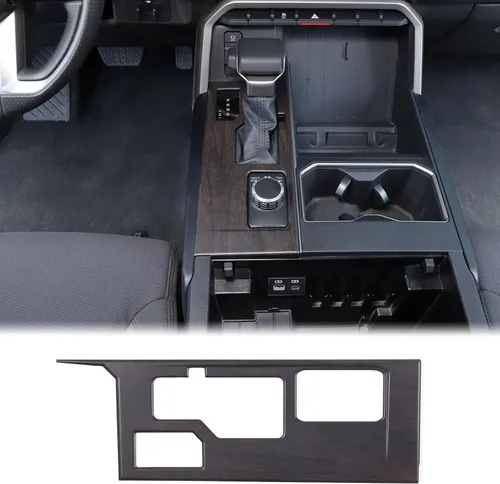 Miniatura 30 de Aunginsy Cubierta de Adhesivo del Panel de la Perilla de Cambios de la Caja de Control Central Compatible con Toyota Tundra/Sequoia 2022-2024 Coche