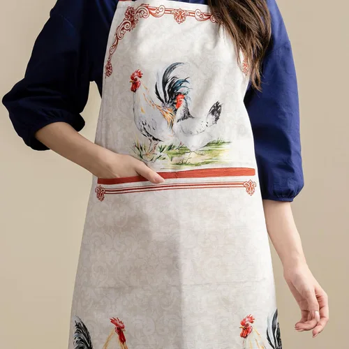 Miniatura 8 de Maison d' Hermine Delantal 100% de algodón para mujeres con bolsillo de cocina delantal de chef para hombres para cocinar primavera verano 027