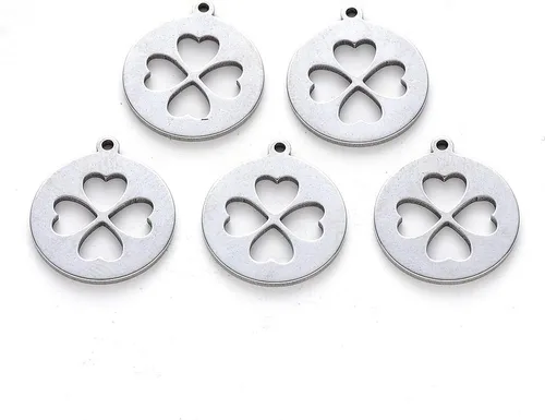 Miniatura 16 de Craftdady Colgantes de eslabones de conector de acero inoxidable, colgantes de mariposa con marco de metal, adornos colgantes para hacer joyas