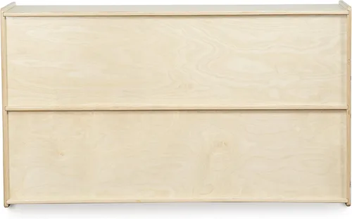 Miniatura 7 de Contender Estantes de guardería para niños, estantería con 2 estantes para almacenamiento, muebles de madera para niños pequeños, niños, Montessori