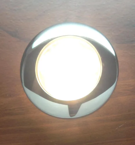 Miniatura 5 de MARINE BOAT 6 LED CÁLIDO TECHO CORTESÍA LUZ DE ACERO INOXIDABLE RIM FLUSH