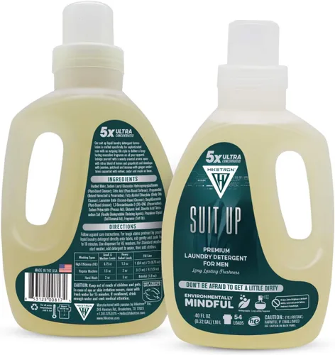 Miniatura 2 de Hiketron 5X Ultra Concentrado Detergente líquido perfumado de larga duración Elimina manchas difíciles Apto para máquina Fresco delicado