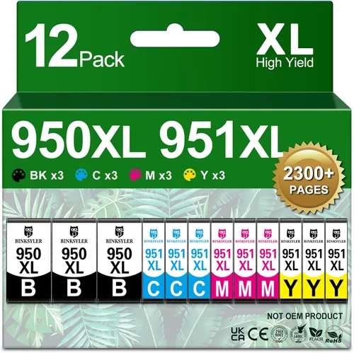 Miniatura 10 de Paquete de 17 cartuchos de tinta 564XL para HP 564 XL 564, compatible con impresoras HP Photosmart 7525 7520 5520 6520 6520 DeskJet 3520 Officejet