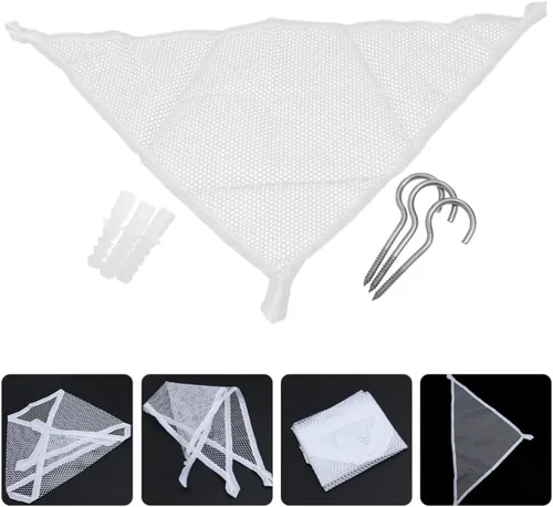 Miniatura 8 de Hamaca de red de animales de peluche para almacenamiento de juguetes, organizador de pared creativo para juguetes, mantas fáciles de instalar