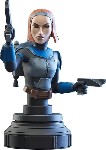 Miniatura 2 de Diamond Select Toys Star Wars: The Clone Wars: Bo-Katan Kryze - Busto a escala 1:7, multicolor