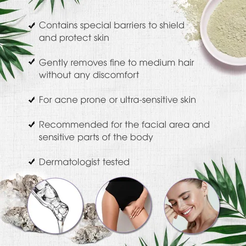 Miniatura 4 de Satin Smooth Waxing Duo: cera de depilación de óxido de zinc y gel calmante para la piel de aloe vera fresco