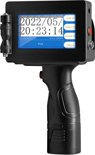 Miniatura 10 de PEKOKO Reemplazo del cartucho de tinta de secado rápido para impresora de código de inyección de tinta portátil LB100 LB200 (color invisible)