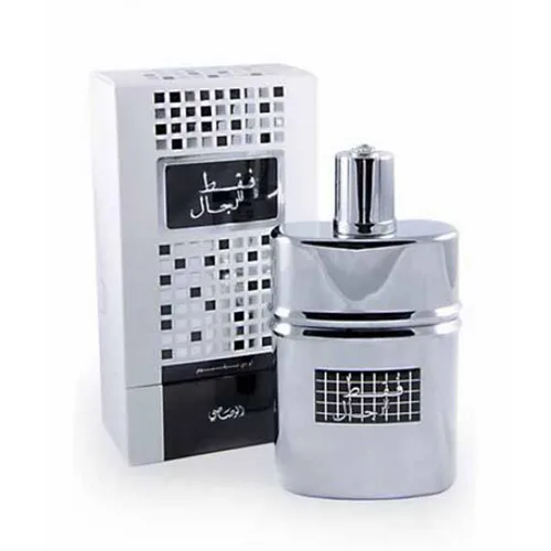 Faqat Lil Rijal para hombre EDP - Eau De Parfum de 1.7 fl oz | Pachulí masculino irresistible, sándalo, almizcle | Perfumería árabe exclusiva de