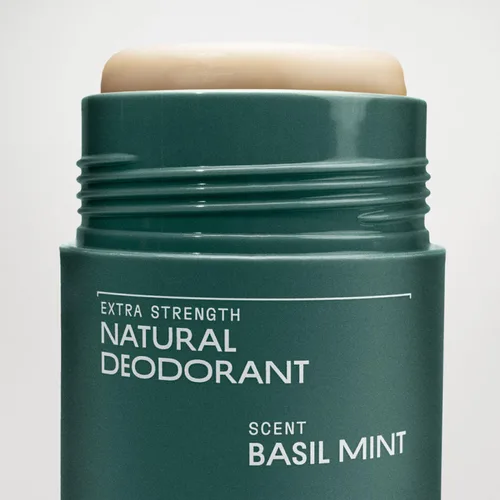 Miniatura 6 de Cleo+Coco - Bálsamo desodorante extra fuerte, menta de albahaca (paquete de 2, 2.2 onzas cada uno), desodorante natural sin aluminio con 5