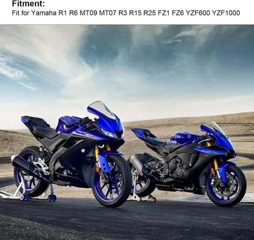Miniatura 4 de Reposapiés de motocicleta de metal, accesorios para estribos de motocicleta, accesorios para R1 R6 MT09 MT07 R3 R15 R25 FZ1