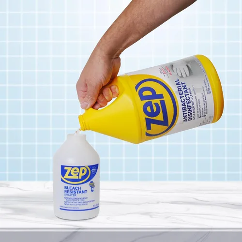 Miniatura 4 de Zep Commercial 1041688, desinfectante antibacteriano, botella de 1 galón