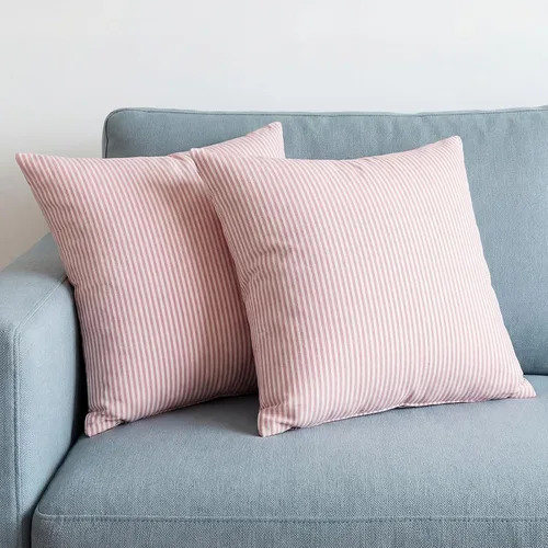 Miniatura 10 de CARRIE HOME Juego de 4 fundas de almohada a cuadros blancos y negros de 18 x 18 pulgadas para exteriores, decoración de granja a cuadros de búfalo