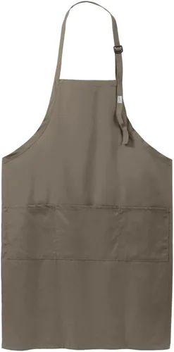 Miniatura 6 de Joe's USA Delantal con pechera ajustable de 8 onzas con bolsillos